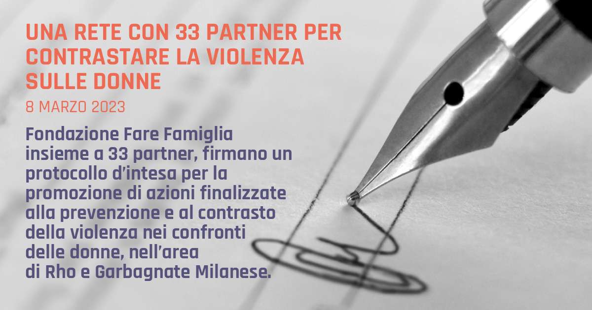 Immagine anteprima notizia firma protocollo d'intesa contrato della violenza Rho e Garbagnate Milanese